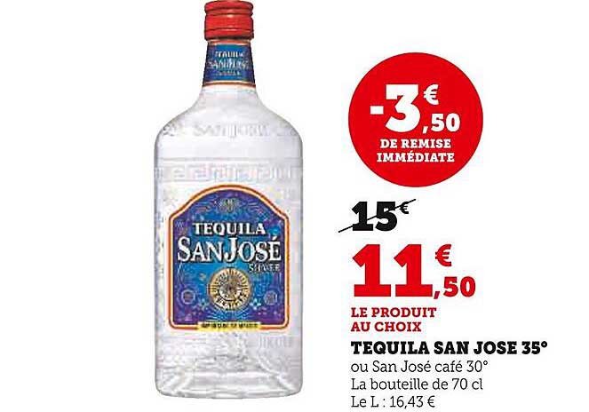 tequila san josé 35°