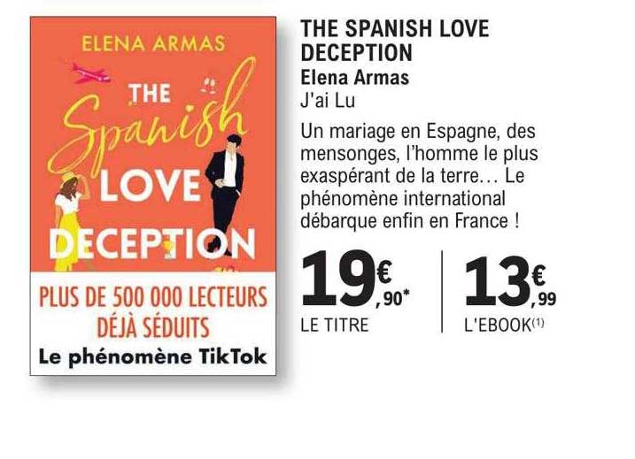 the spanish love déception - elena armas