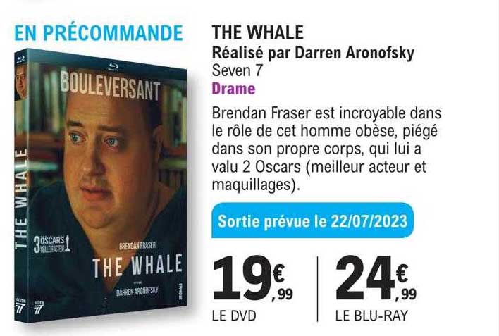 the whale - réalisé par darren aronofsky - seven 7