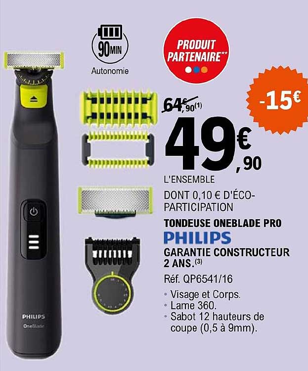 Tondeuse Oneblade Pro Philips