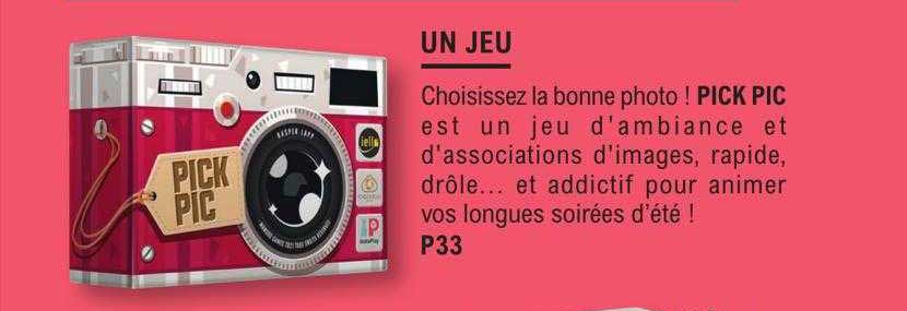 un jeu - pick pic