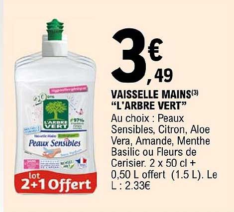 vaisselle mains "l'arbre vert"