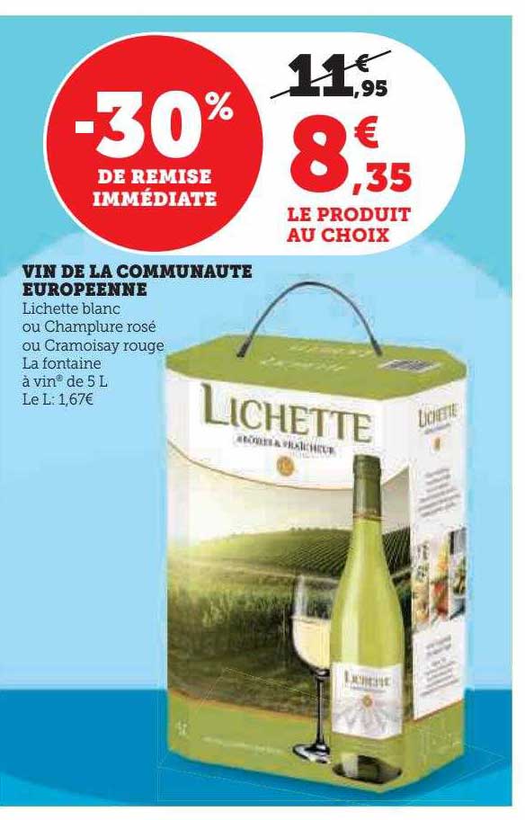 vin de la communauté européenne