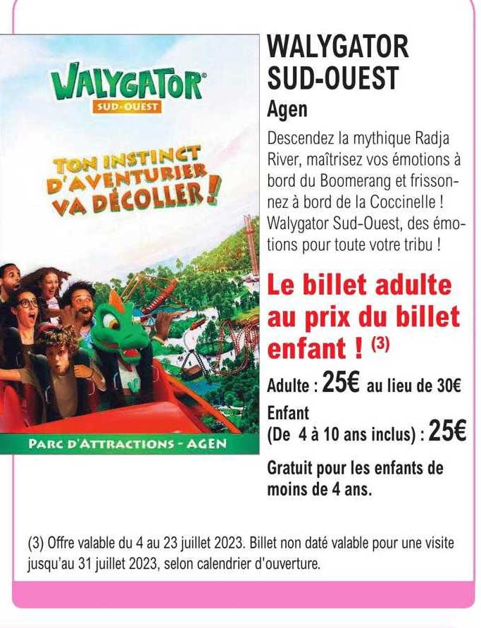 walygator sud-ouest - agen