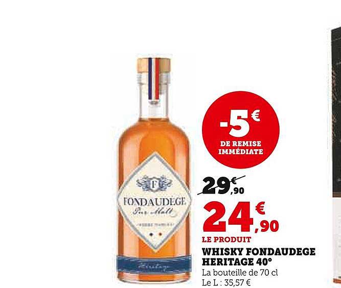 Whisky Findaudege Heritage 40°
