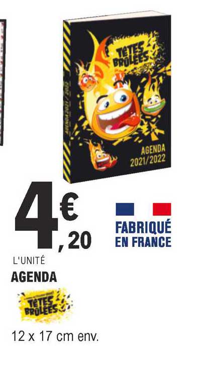 Agenda Tête Brûlées