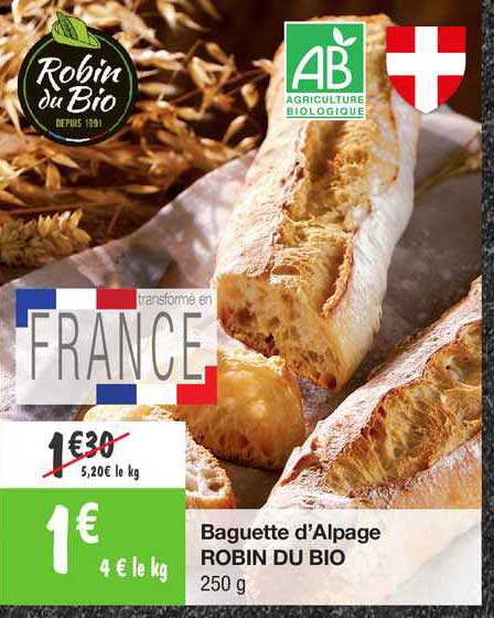 Baguette D'alpage Robin Du Bio