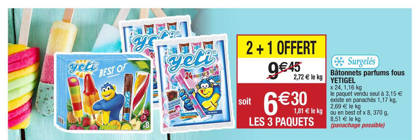 bâtonnets parfums fous yetigel