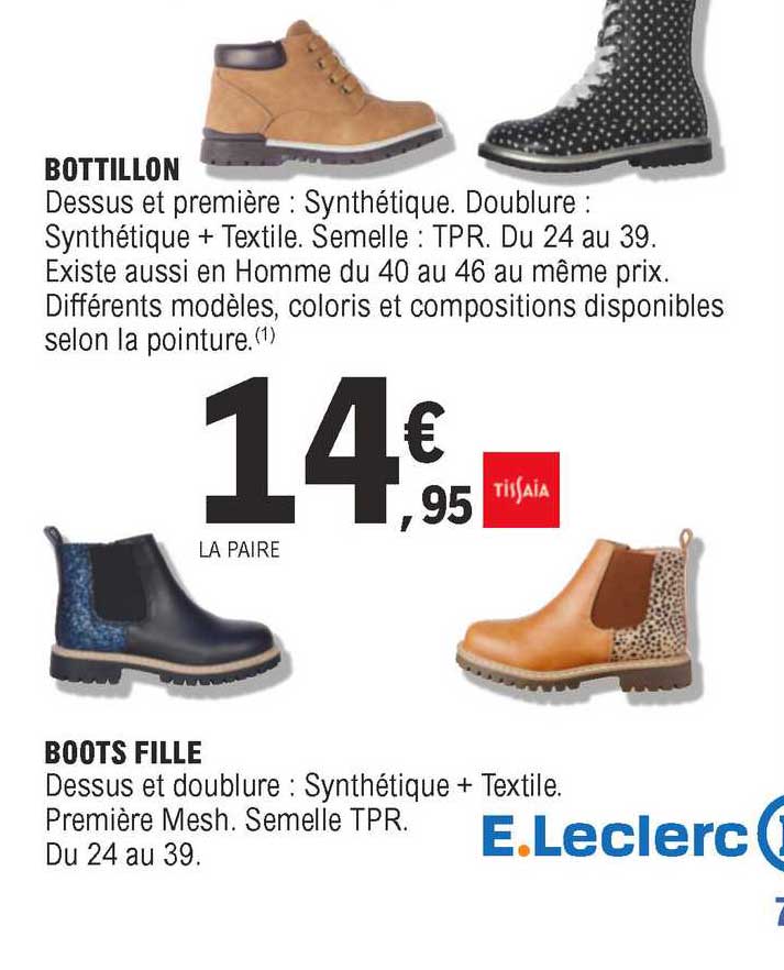 Bottillon, Boots Fille Tissaia