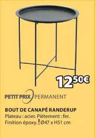 Bout De Canapé Randerup