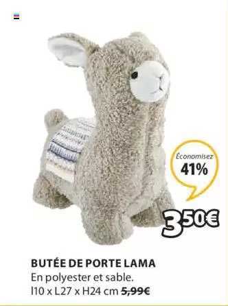 butée de porte lama