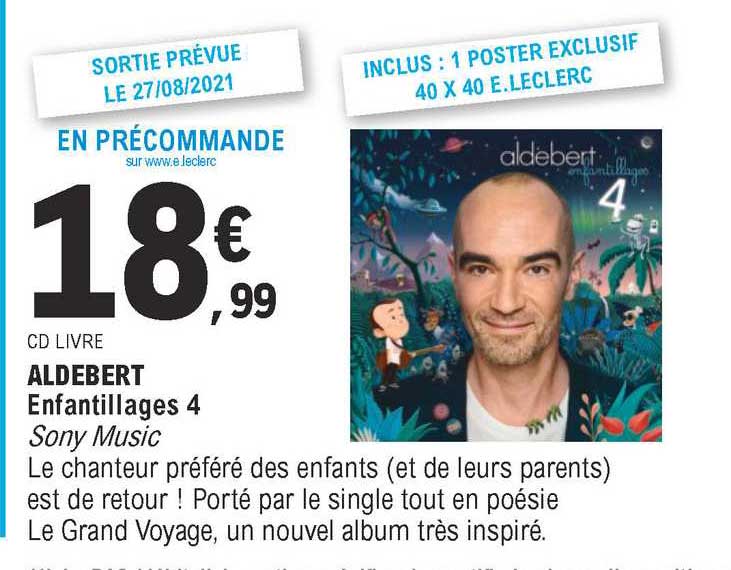 cd livre aldebert