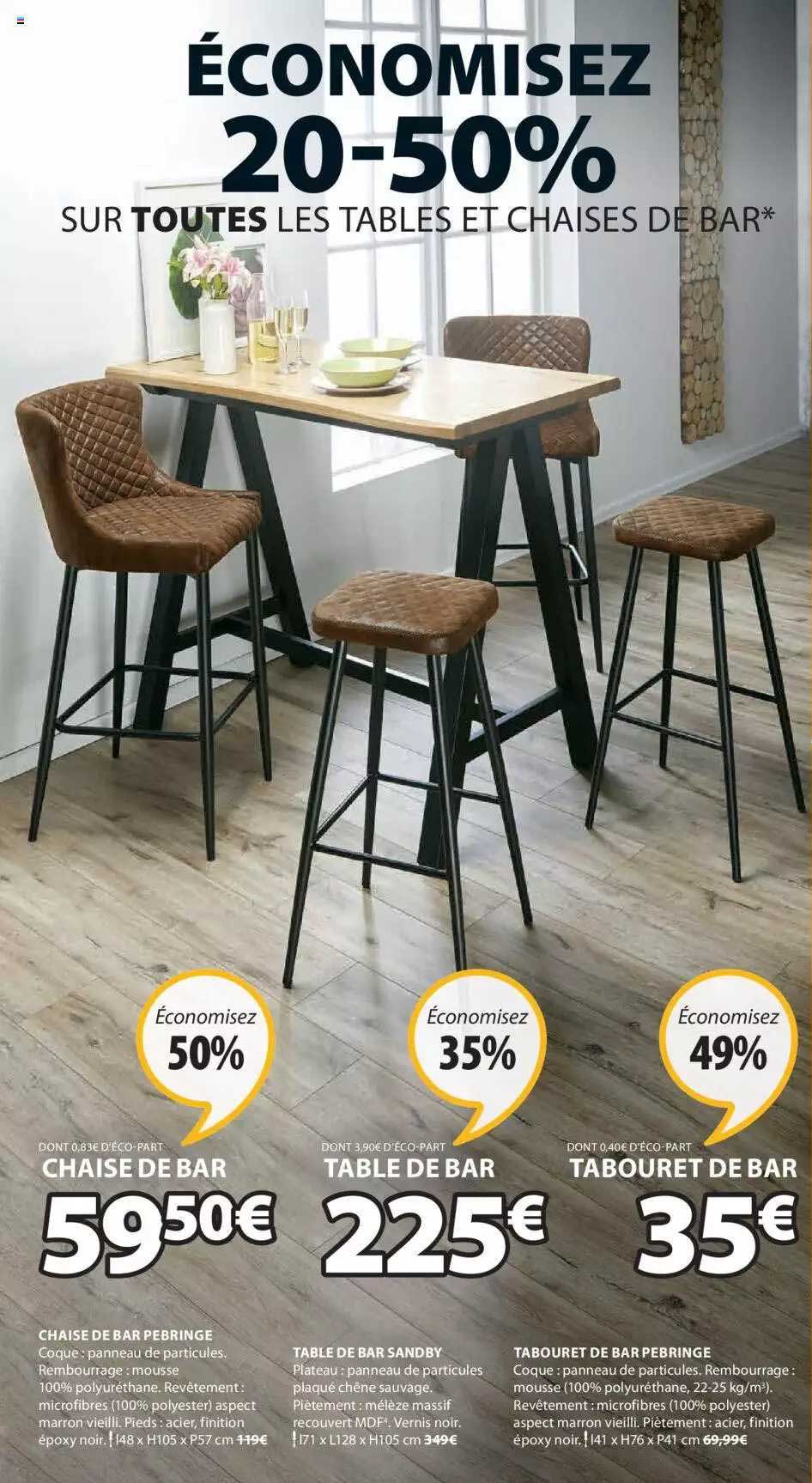 Chaise De Bar, Table De Bar, Tabouret De Bar