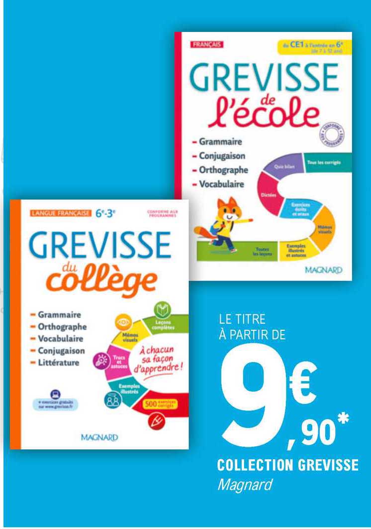 collection grevisse magnard