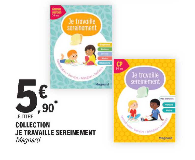 collection je travaille sereinement magnard