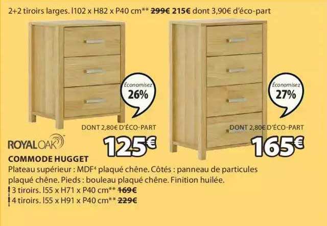 commode hugget royal oak