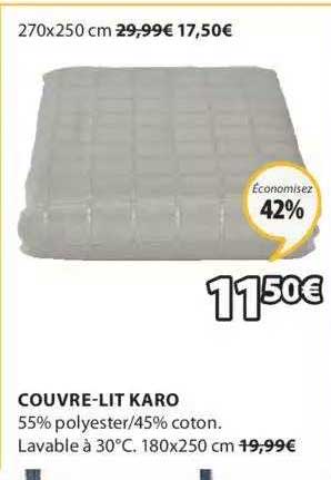 Couvre-lit Karo