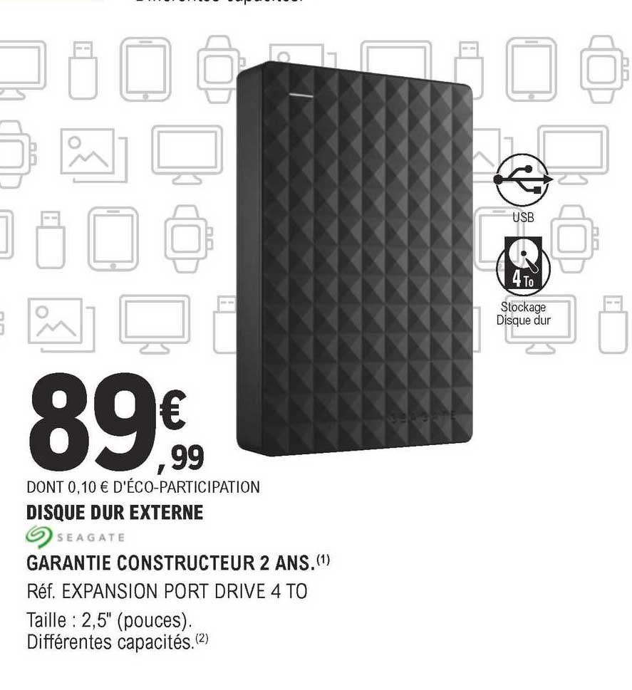 Disque Dur Externe Seagate
