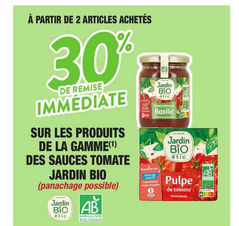 La Gamme Des Sauces Tomate Jardin Bio