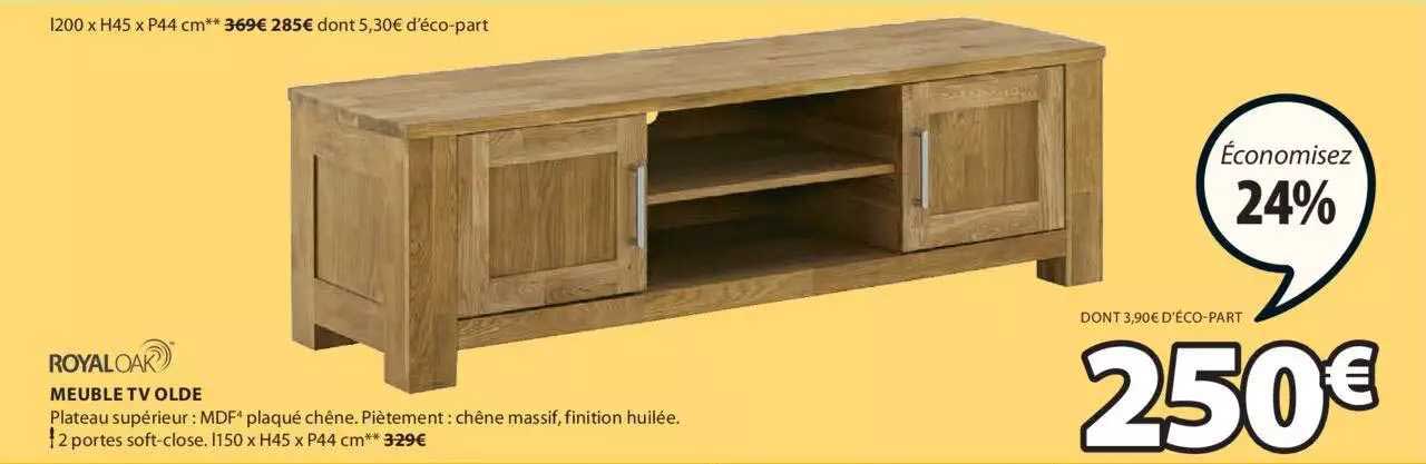 meuble tv olde royal oak