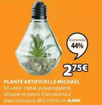plante artificielle michael