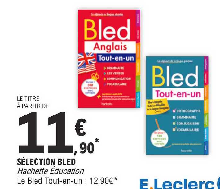 sélection bled hachette éducation