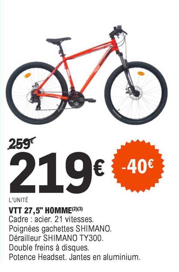 Vtt 27,5" Homme