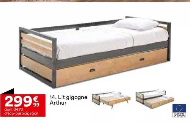 14. lit gigogne arthur