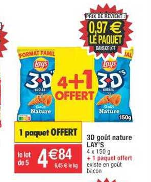 3d Goût Nature Lay's