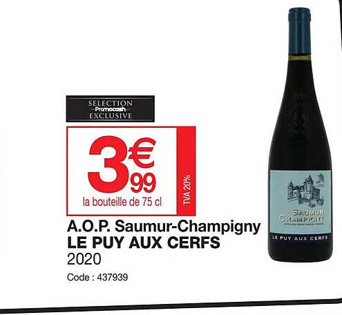 a.o.p saumur-champigny le puy aux cerfs