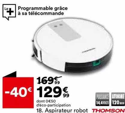 aspirateur robo thomson