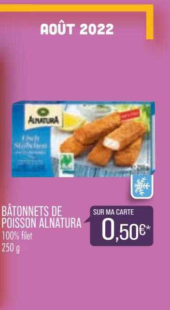 Bâtonnets De Poisson Alnatura