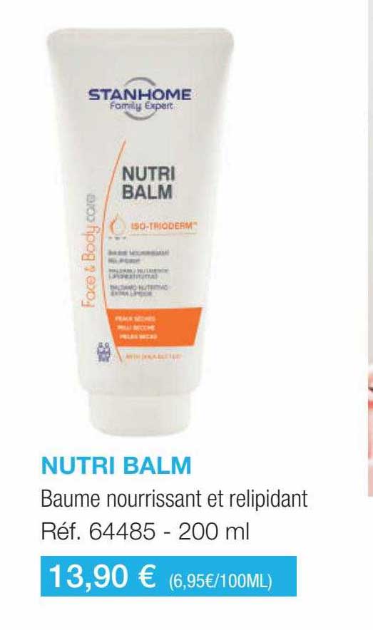 baume nourrissant et relipidant