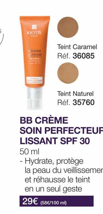 bb crème soin perfecteur lissant spf 30