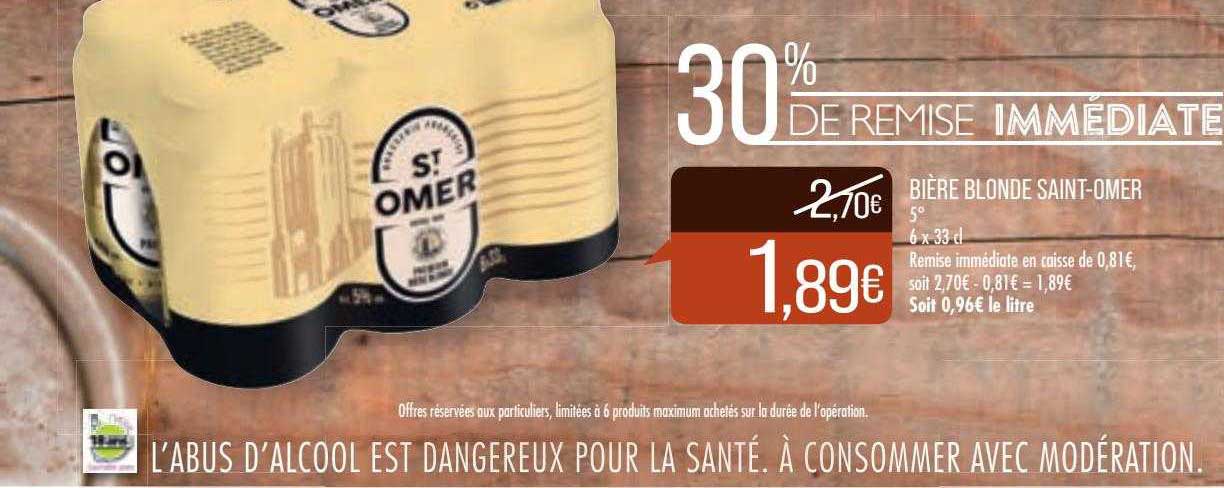 bière blonde saint-omer