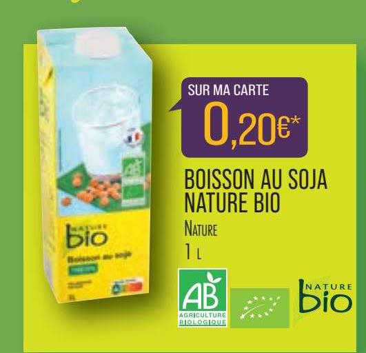 Boisson Au Soja Nature Bio