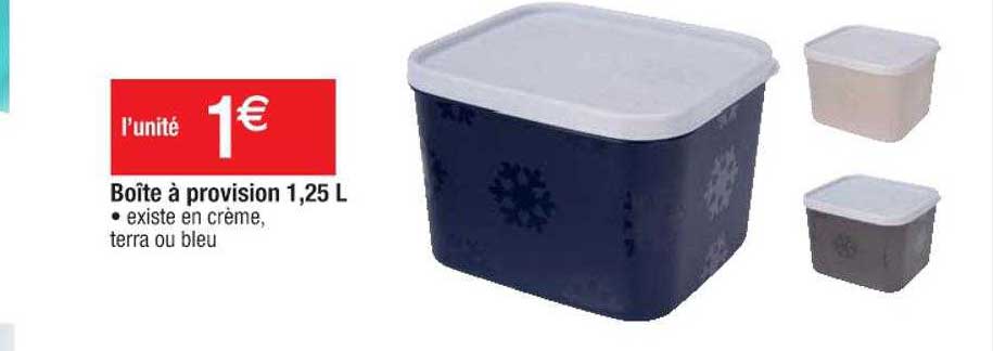 Boîte à Provision