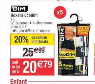 Boxers Ecodim Dim