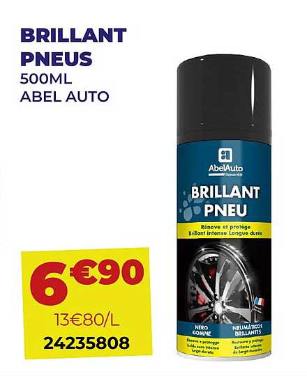 brillant pneus 500ml abel autou brillant pneus 500ml abel auto