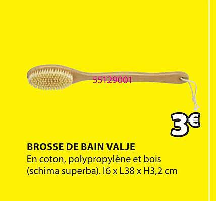 brosse de bain valje