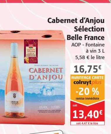 Cabernet D'anjou Sélection Belle France
