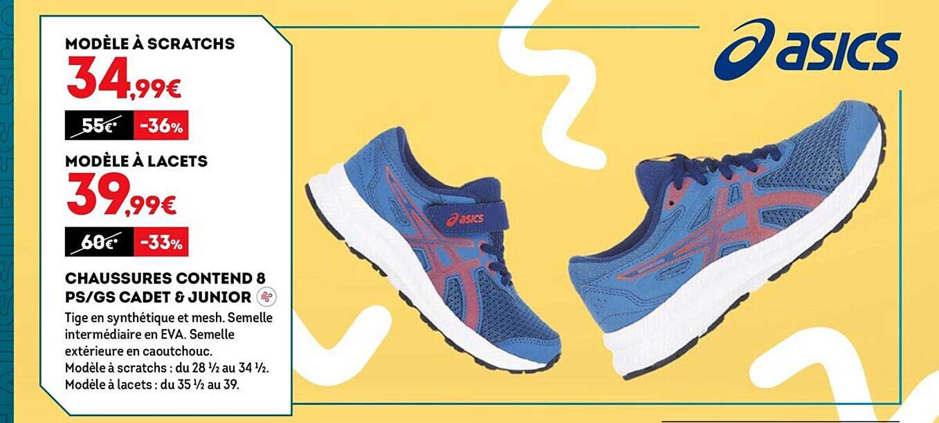 chaussures contend 8 ps-gs cadet & junior