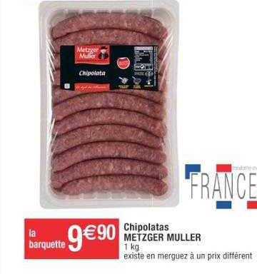 chipolatas metzger müller
