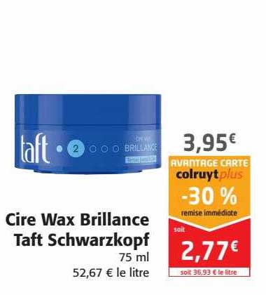 cire wax brillance taft schwarzkopf