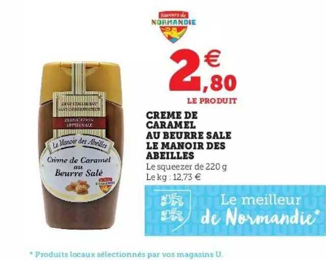crème de caramel au beurre salé le manoir des abeilles