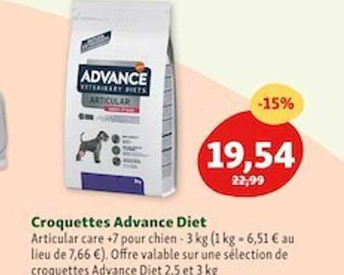 croquettes advance diet