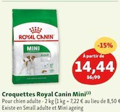 Croquettes Royal Canin Mini