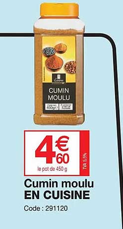 Cumin Moulu En Ucisine