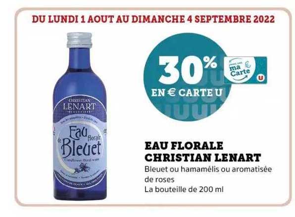 eau florale christian lenart