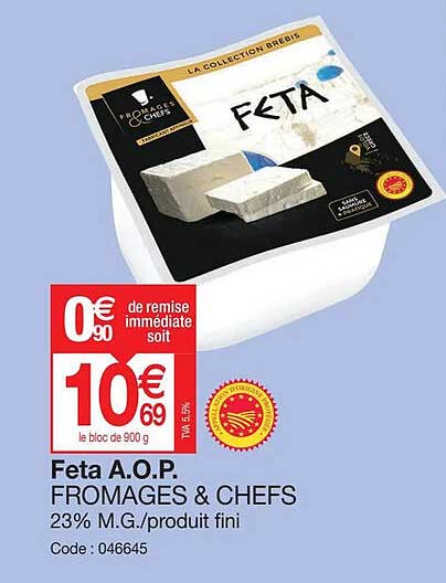feta a.o.p. fromages & chefs
